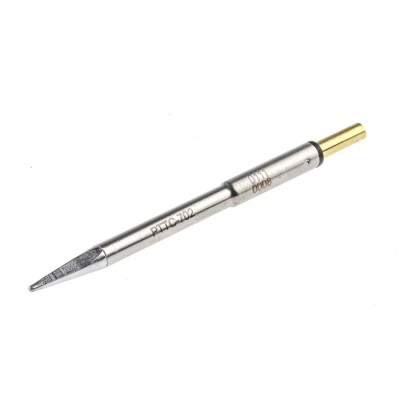 Metcal Chisel Soldering Iron Tip 1.1 x 1.3 mm, Compatible with MX-PTZ Handheld Station RS-PTTC-702