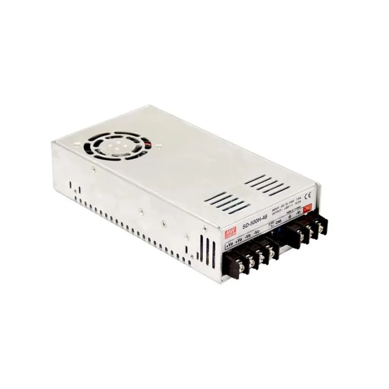 MEAN WELL DC/DC Converter 48V DC Output, 72V-96V DC Input, 10.5A Output Current, 504W, Chassis Mount, 60°C Max SD-500H-48