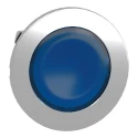 Schneider Electric Flush Blue LED Pilot Light Head 30 mm Cutout, 240V, Metal Body, IP67/IP66K/IP66/IP69 Protection ZB4FV063
