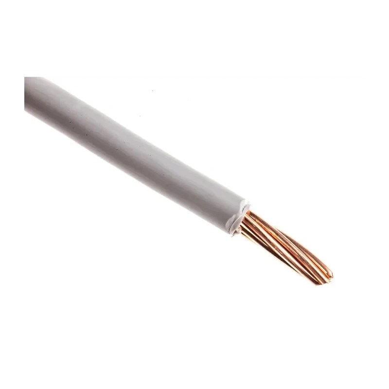 RS PRO H07V-R Series Grey Hook Up Wire 7 x 1.7 mm Core Strands 50 m Thermoplastic Polyolefin 185-3965