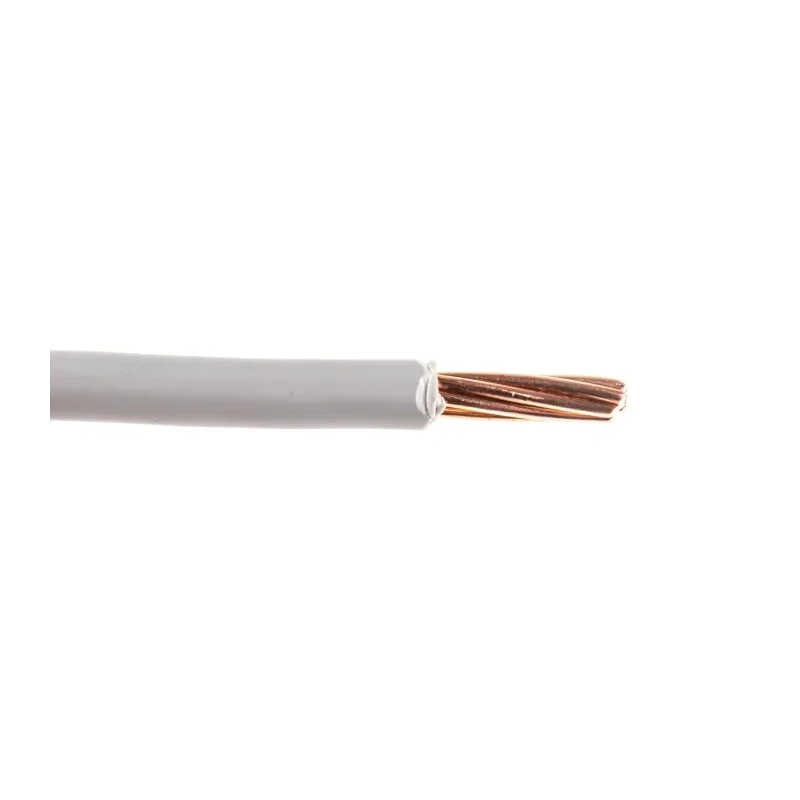 RS PRO H07V-R Series Grey Hook Up Wire 7 x 1.7 mm Core Strands 50 m Thermoplastic Polyolefin 185-3965