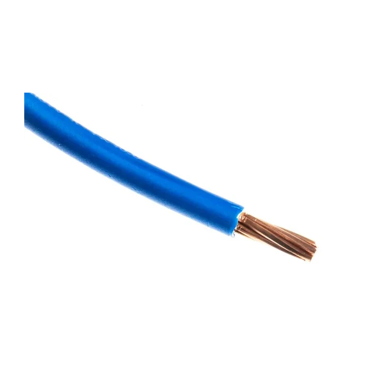 RS PRO H07V-R Series Blue Hook Up Wire 7 x 1.7 mm Core Strands, 50 m, Thermoplastic Polyolefin Jacket 750V AC 90°C 185-3958