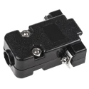 RS PRO AGP Series Polycarbonate Straight D-Sub Backshell, 9 Way Strain Relief AGP 09 G-NEW