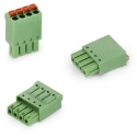 Wurth Elektronik WR-TBL Series Pluggable Terminal Block, 4-Contact, 3.5 mm Pitch, 1 Row, 12A, 300V ac 691304100004