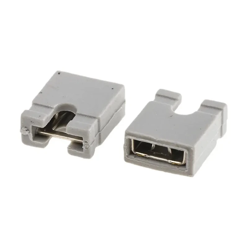 ASSMANN WSW Jumper Straight Female Grey Open Top 2 Way 1 Row 2.54 mm Pitch AKSPT/G GREY