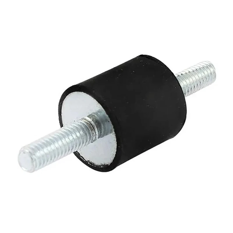 RS PRO Cylindrical M8 Anti-Vibration Mount Male to Male Bobbin Stainless Steel 55 Shore A Hardness 28.48 kg 185-4481