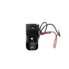 RS PRO Battery Holder 1/2 AA Size Lead Wire Mount Polypropylene Body Coil Spring Termination 34.4x17.5x15mm 185-4655