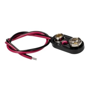 RS PRO Battery Contact Press Stud for 9 V Battery Snap-in Nickel Plated Brass 185-4788