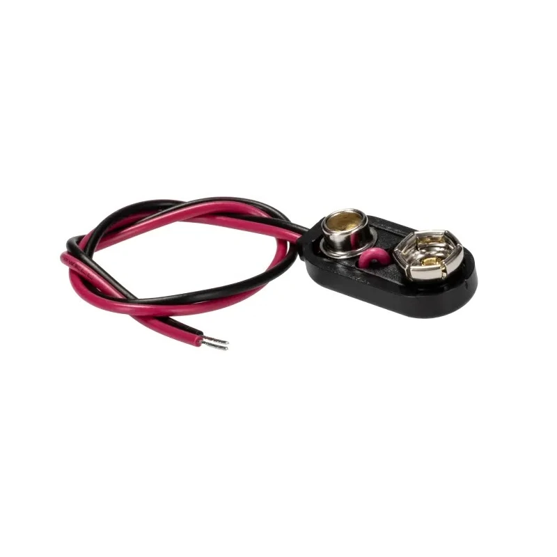 RS PRO Battery Contact Press Stud for 9 V Battery Snap-in Nickel Plated Brass 185-4788