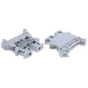 Legrand 371 Series DIN Rail Terminal Block Grey, 10mm² Cable CSA, 1-Level, Screw Termination, 63A Current, 800V 0 371 63