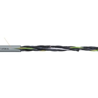 Igus Control Cable Chainflex CF130.25.12.UL 12 Cores, 2.5mm² 14 AWG, Unscreened, PVC Jacket, 25 m Length CF130.25.12.UL