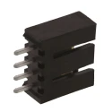 Molex SL Series Straight Through Hole PCB Header 4 Contacts 2.54 mm Pitch 1 Row Shrouded 70543-0003