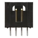 Molex SL Series Straight Through Hole PCB Header 4 Contacts 2.54 mm Pitch 1 Row Shrouded 70543-0003