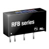Recom RFMM DC/DC Converter 5V DC Output 200mA 5.5V DC Max Input 1W Through Hole RFMM-0505S