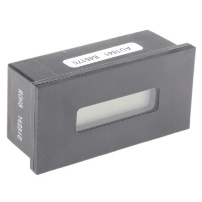 Curtis 6 Digit LCD Panel Mount Counter 48V DC Clamp Mount Electrical Reset 700 Series 185-5974