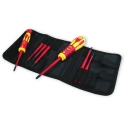 CK Pozidriv Slotted Interchangeable Insulated Screwdriver Set 7-Piece T4925
