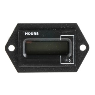 Curtis Digital Hour Meter 6 Digit LCD Panel Mount 12V AC/DC 701TXR002N-512D612A