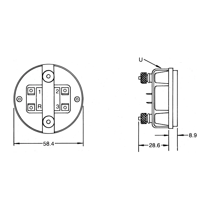 Curtis Digital Hour Meter 6 Digit LCD Panel Mount 12V AC/DC 701TXR002N-512D612A