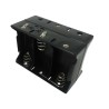 RS PRO Battery Holder Compatible with D Size x 6 Cells Snap-in Mount Polypropylene Body Solder Tag 185-4686