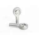 NMB 5/16-24 Male Stainless Steel Rod End Bearing, 6.35mm Bore, Heavy Duty Self-Lubricating ARHTL4E(R)