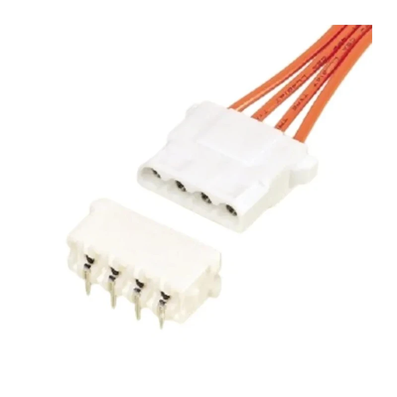 JST LC Male Connector Housing 5.08 mm Pitch 4 Way 1 Row Straight LCC-04
