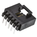 Molex SL Series Right Angle Through Hole PCB Header, 5 Contact(s), 2.54 mm Pitch, 1 Row, Shrouded 70553-0004