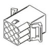 Molex STANDARD 0.093 in Female Connector Housing 5.03 mm Pitch 9 Way 3 Row Straight 03-09-1092
