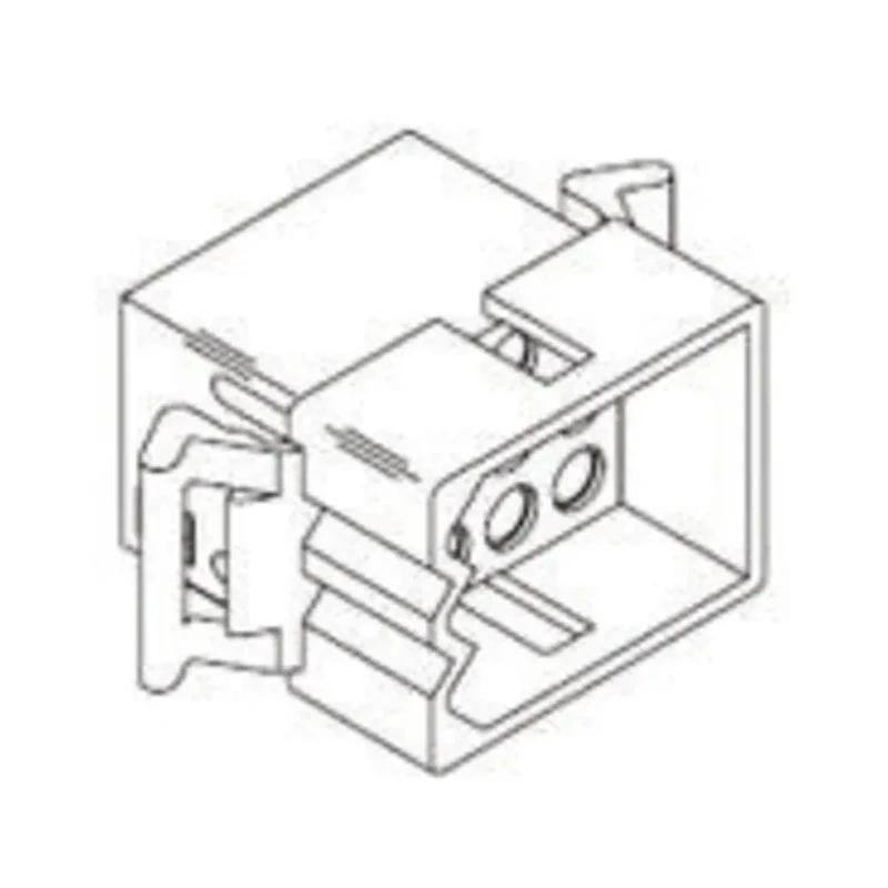 Molex STANDARD 0.093 in Male Connector Housing 6 Way 2 Row 5.03 mm Pitch 03-09-2062