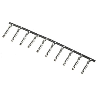 TE Connectivity Female Crimp Circular Connector Contact Contact Size 16, Wire Size 16AWG, 18 AWG 1-66100-9