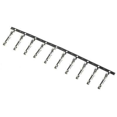 TE Connectivity Female Crimp Circular Connector Contact Contact Size 16, Wire Size 16AWG, 18 AWG 1-66100-9