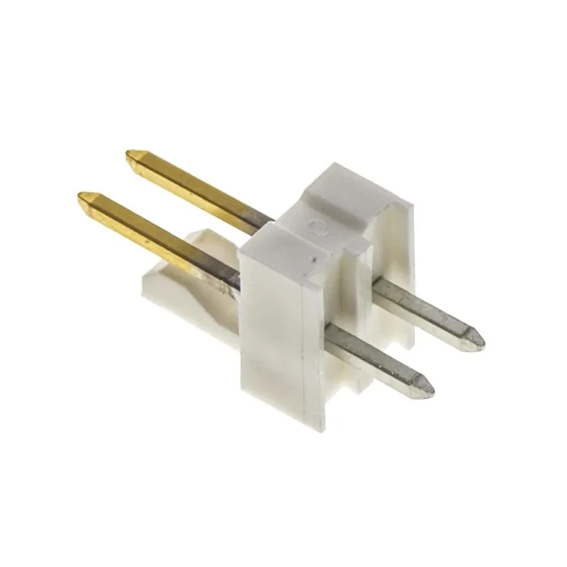 Molex KK 254 Series Straight Through Hole Pin Header, 2 Contact(s), 2.54 mm Pitch, 1 Row, Unshrouded 22-11-2022