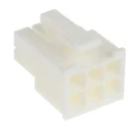 Molex Mini-Fit Jr Female Connector Housing 6 Way 4.2 mm Pitch Nylon Cable Mount Straight 39-01-2065
