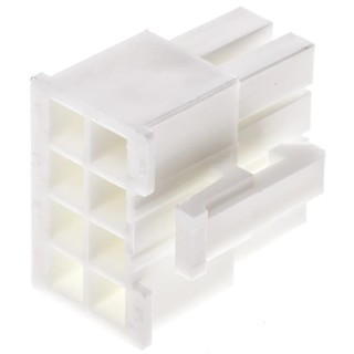 Molex Mini-Fit Jr Female Connector Housing, 4.2 mm Pitch, 8 Way, 2 Row Straight 39-01-2085