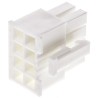 Molex Mini-Fit Jr Female Connector Housing, 4.2 mm Pitch, 8 Way, 2 Row Straight 39-01-2085