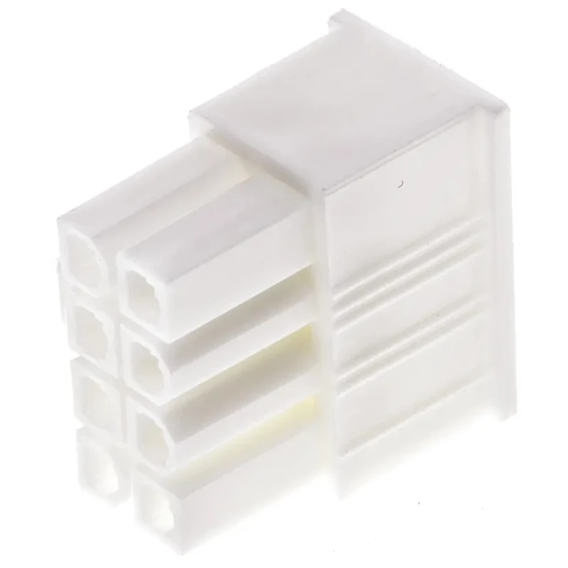 Molex Mini-Fit Jr Female Connector Housing, 4.2 mm Pitch, 8 Way, 2 Row Straight 39-01-2085