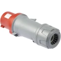 MENNEKES PowerTOP Plus IP44 Red Cable Mount 3P+N+PE Straight Industrial Power Connector 64A 400V 3258RS