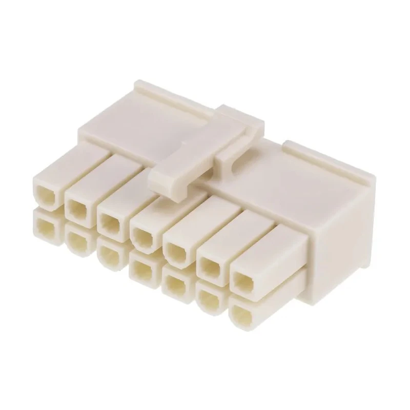 Molex Mini-Fit Jr Female Connector Housing 4.2 mm Pitch 14 Way 2 Row Straight 39-01-2145