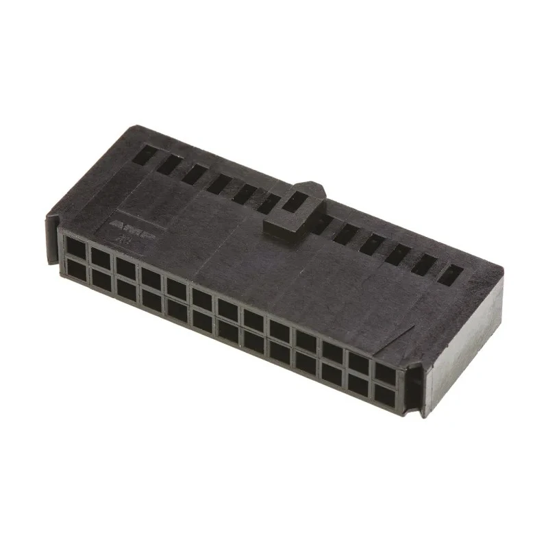 TE Connectivity AMPMODU MOD IV Female Connector Housing 2.54 mm Pitch 26 Way 2 Row Straight 102387-6