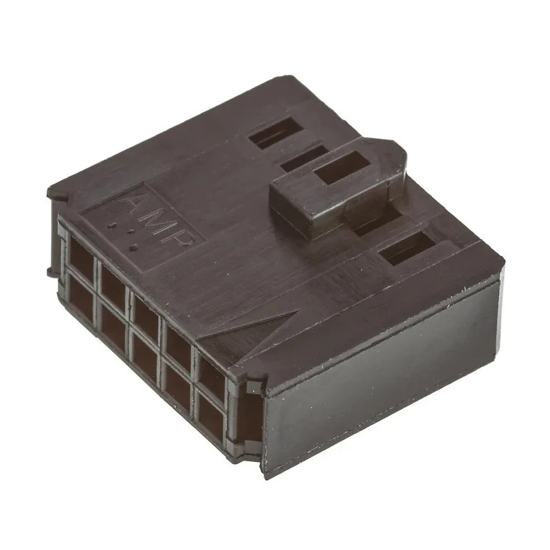 TE Connectivity AMPMODU MOD IV Female Connector Housing 2.54 mm Pitch 10 Way 2 Row Straight 102387-1