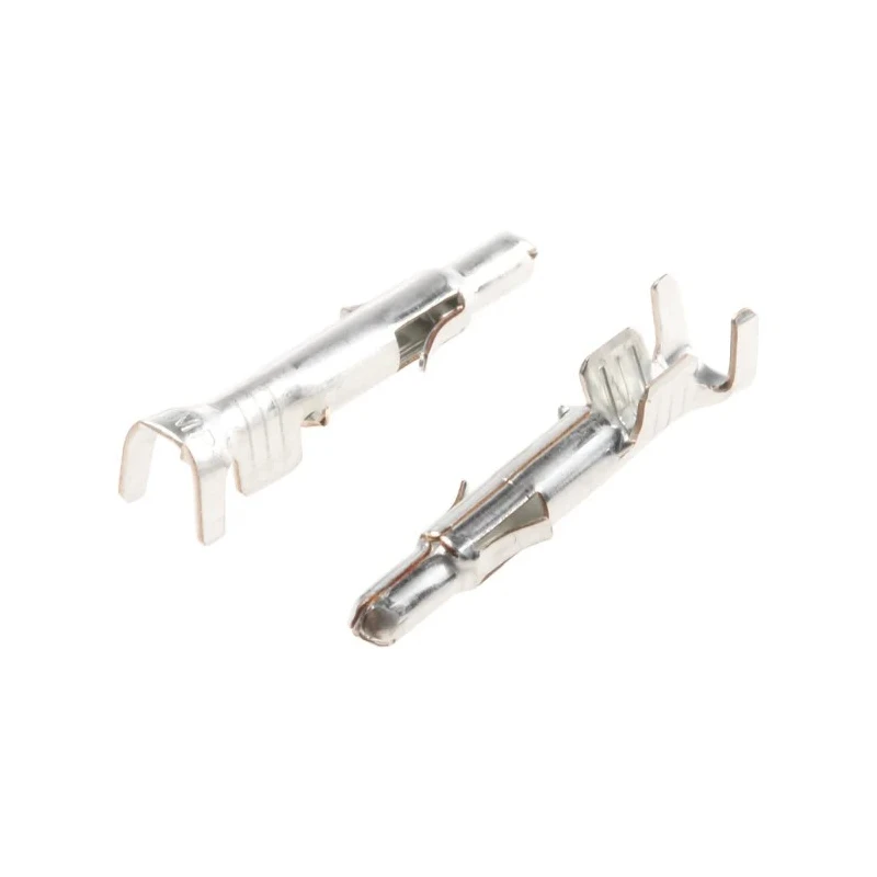 TE Connectivity Universal MATE-N-LOK Series Male Crimp Terminal 19A Current, 20-14 AWG Wire Size 350547-3