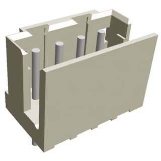 TE Connectivity AMP CT Series Straight Through Hole PCB Header 4 Contact 2 mm Pitch 1 Row Shrouded 292132-4