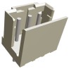 TE Connectivity AMP CT Series Straight Through Hole PCB Header, 3 Contacts, 2 mm Pitch, 1 Row, Shrouded 292132-3