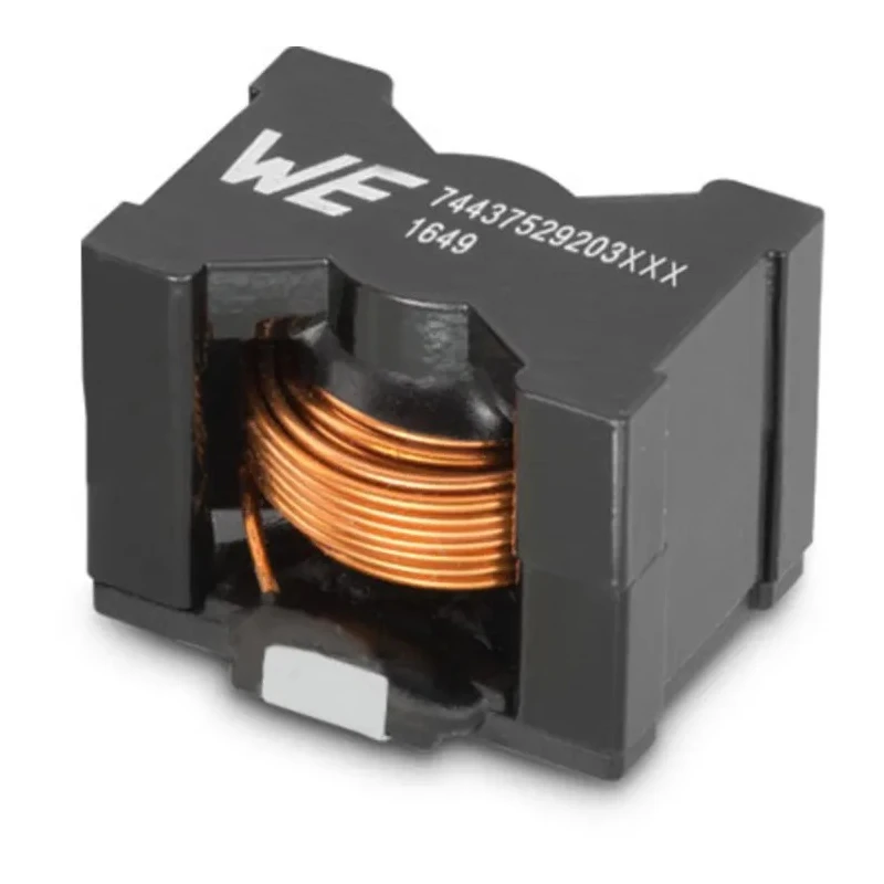Wurth Elektronik Shielded Wirewound Surface Mount Inductor with Manganese Zinc Ferrite Core 1 μH ±20 %, 2818 7443640100B