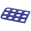 TE Connectivity Rectangular Connector Seals Interface Seal in Blue Silicone Rubber MATE-N-LOK 794279-1