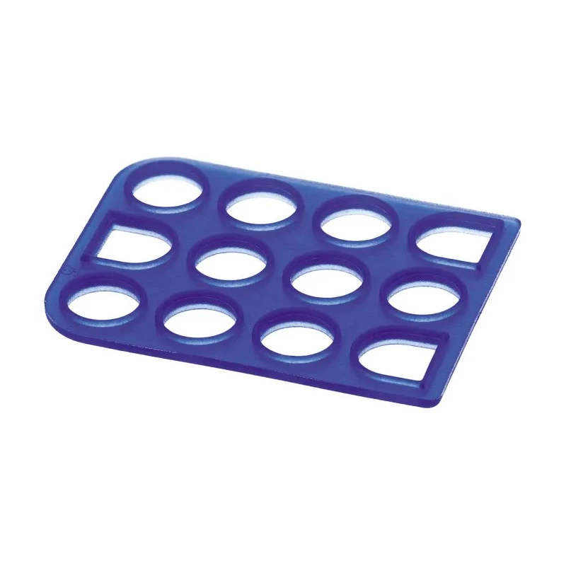 TE Connectivity Rectangular Connector Seals Interface Seal in Blue Silicone Rubber MATE-N-LOK 794279-1