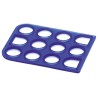 TE Connectivity Rectangular Connector Seals Interface Seal in Blue Silicone Rubber MATE-N-LOK 794279-1