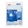 3M Blue Disposable Coverall Non-Woven Anti-Static Liquid and Dust Protection XL 108 to 115 cm 4532BXL