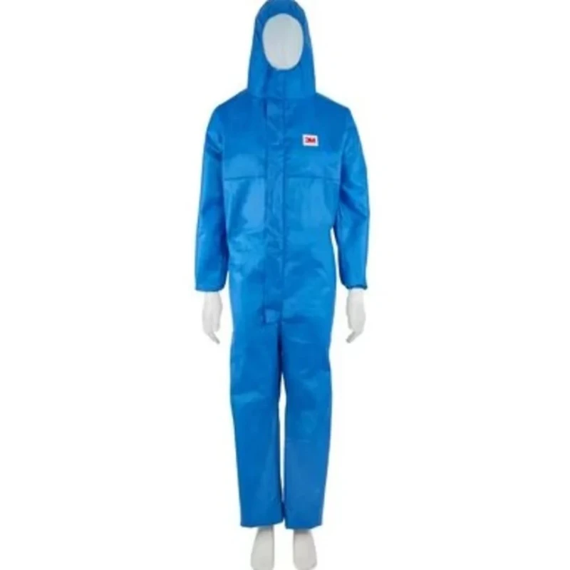 3M Blue Disposable Coverall Non-Woven Anti-Static Liquid and Dust Protection XL 108 to 115 cm 4532BXL