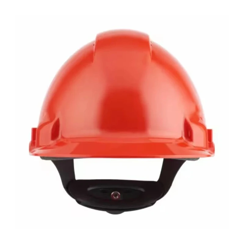 3M Red Safety Helmet Ventilated Adjustable High Performance Polyethylene EN 397 + EN 50365 G30NRD