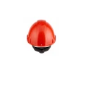 3M Red Safety Helmet Ventilated Adjustable High Performance Polyethylene EN 397 + EN 50365 G30NRD